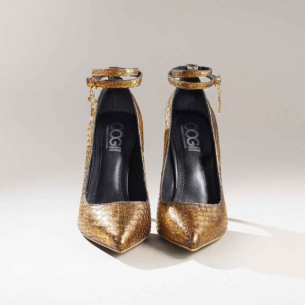 Bronze discount heels australia