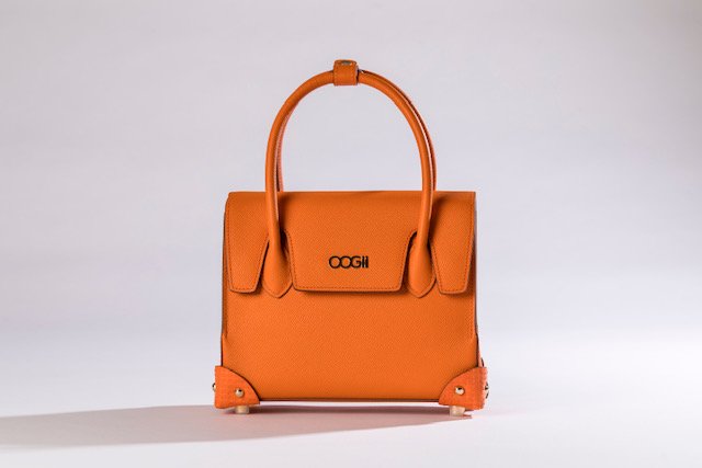 ORANGE CALFSKIN BAG